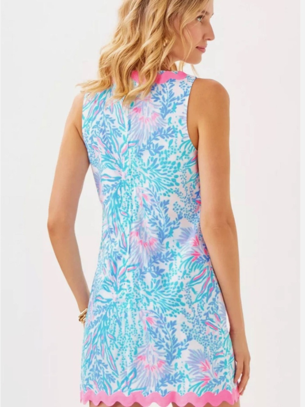 Lilly Pulitzer Romey Shift Romper Via Del Mar - Picture 2 of 4
